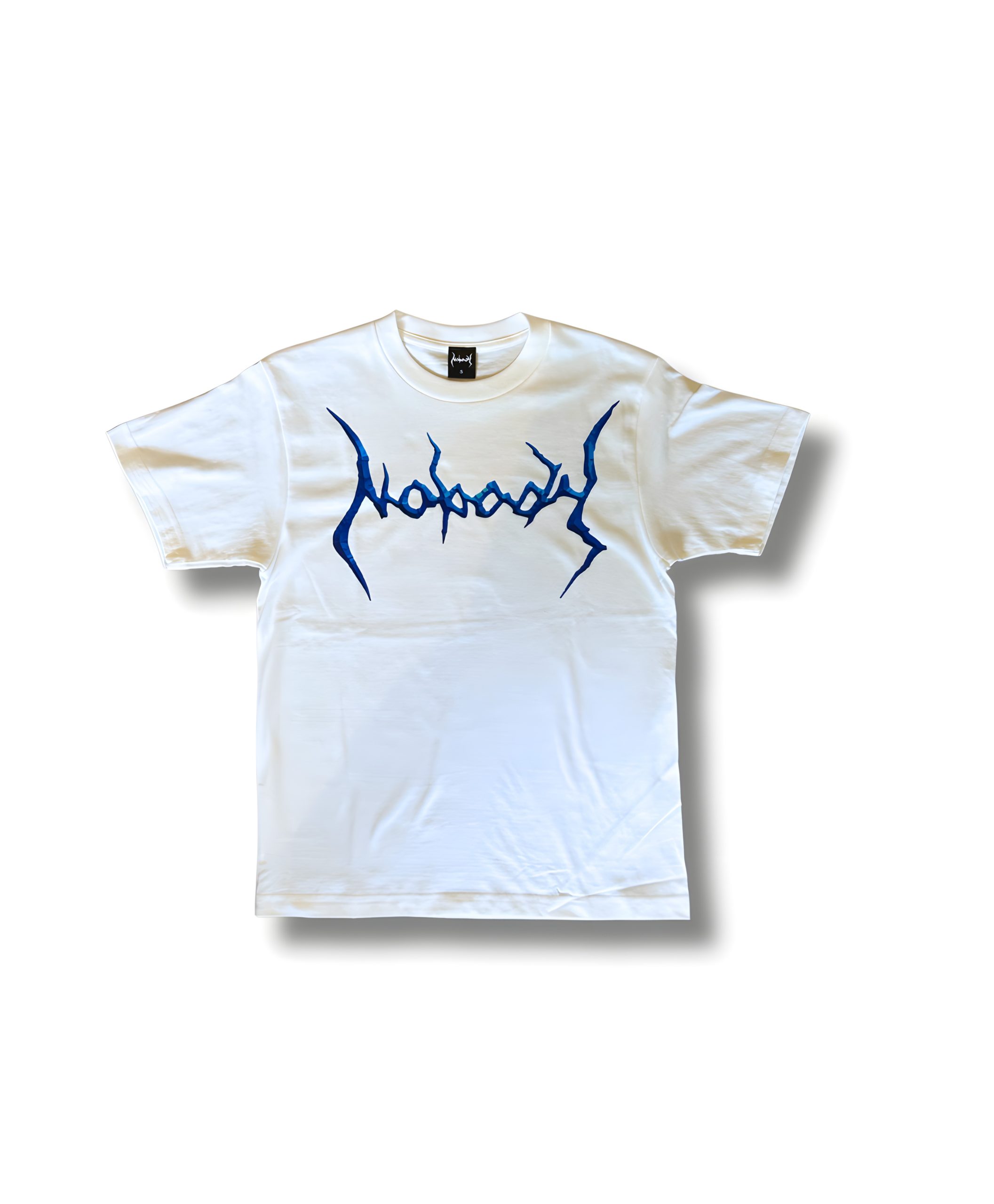 NOBODY FRONT OG LOGO S/S TEE WHITE