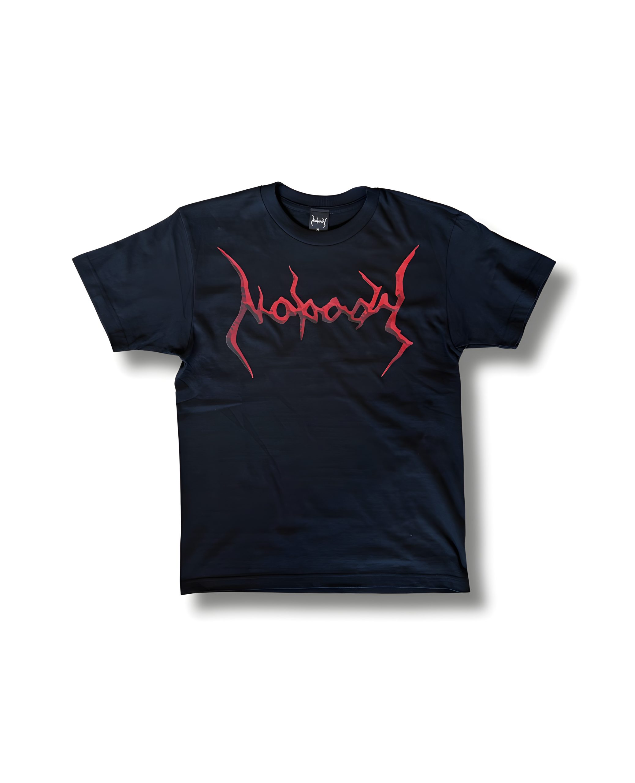 NOBODY FRONT OG LOGO S/S TEE BLACK