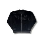 NOBODY STANDARD LOGO VELOUR JACKET