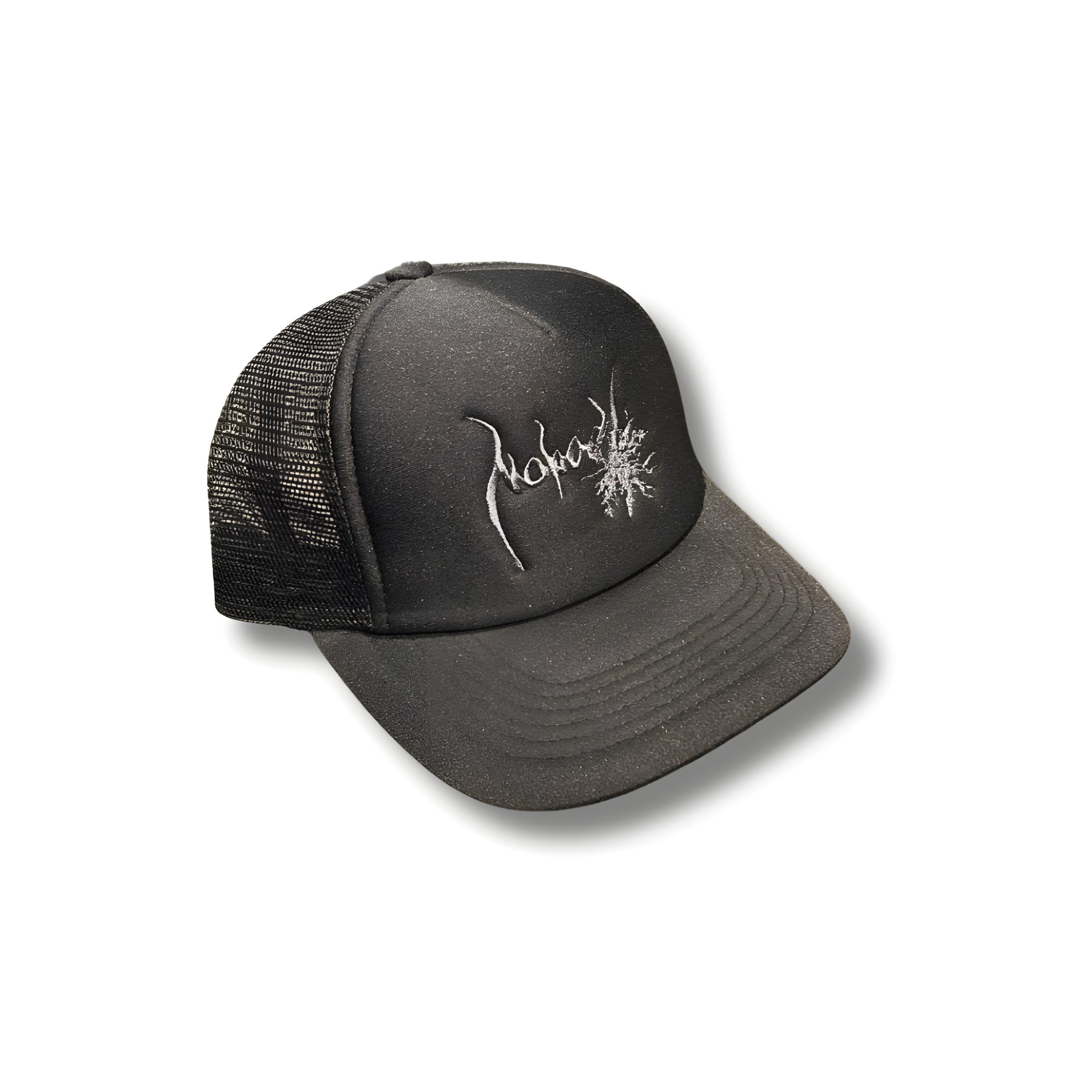 NOBODY BLOOD VESSELS LOGO CAP BLACK