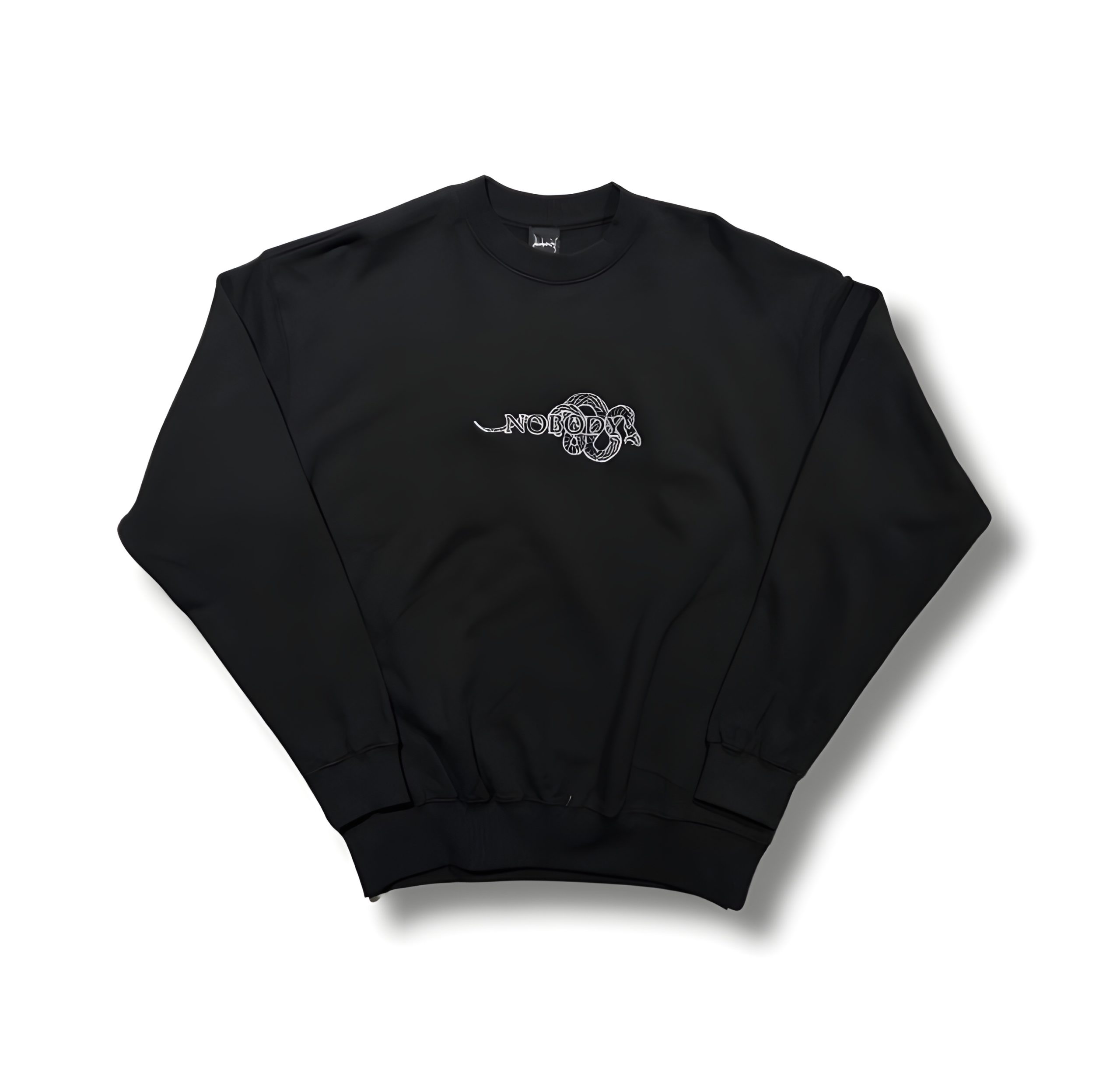 NOBODY SNAKE LOGO SWEAT